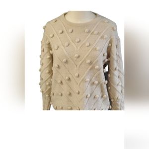Entro pomme  crewneck pullover sweater size M